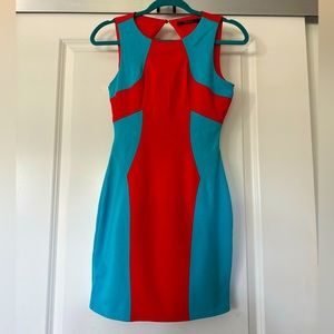 Ark & Co. Colorblock dress 👗 low cut back